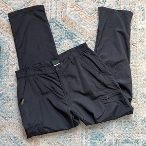 [Rowdy] Black Nylon Cargo Pants- Men’s 2XL
